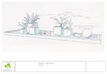 Croquis toit terrasse, Antibes 06, Vincent Aujard