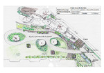 Plan masse jardin privé, Paysagiste Vincent Aujard
